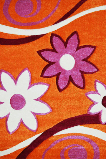 Sprintzio 5710 Rug Rectangular Orange