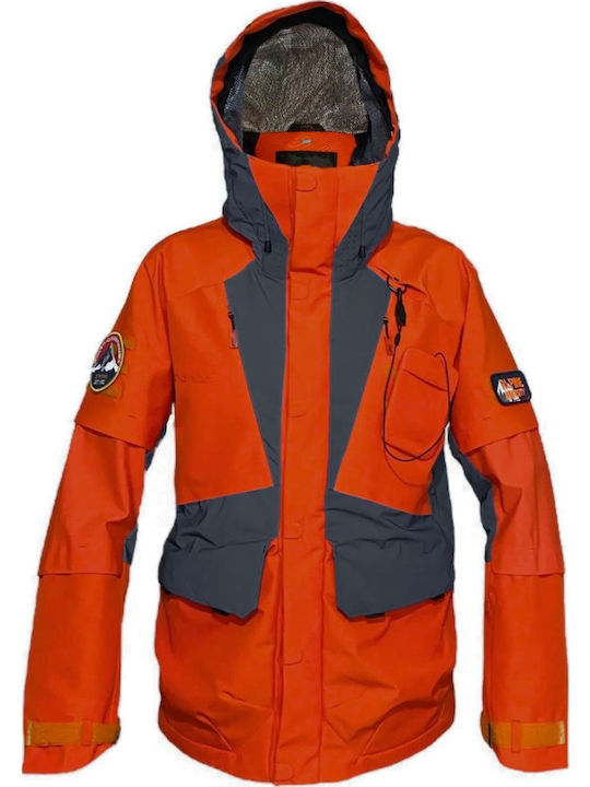 Phenix ESM23OT21 Ανδρικό Μπουφάν Gore-Tex για Σκι & Snowboard Πορτοκαλί