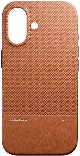 Native Union Back Cover Δερμάτινο 1mm Καφέ (iPhone 17)