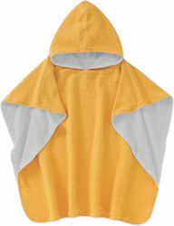 Beach Towel Kids Poncho Made Double Muslin Terry Kidizi 2-5 Years Curry Beach Towel Kids Poncho Made Double Muslin Terry Kidizi 2-5 Years Curry