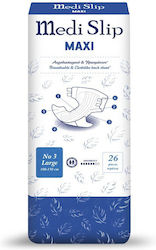 Mediform Medi Slip Incontinence Diapers Large 26 Units