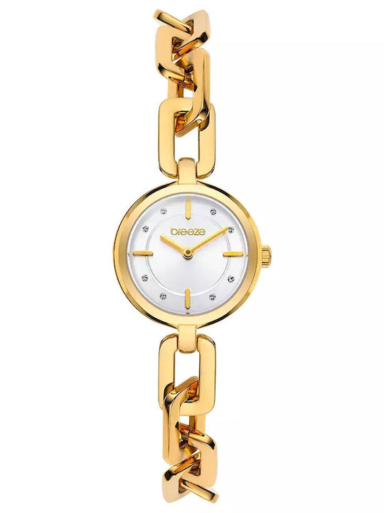Breeze Women's Watch with White Metal Bracelet