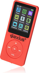 Naxius MP3 Player (8GB) με Οθόνη LCD / TFT 1.8" Κόκκινο Naxius MP3 Player (8GB) με Οθόνη LCD / TFT 1.8" Κόκκινο