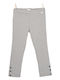 Kinder Leggings Lang Gray