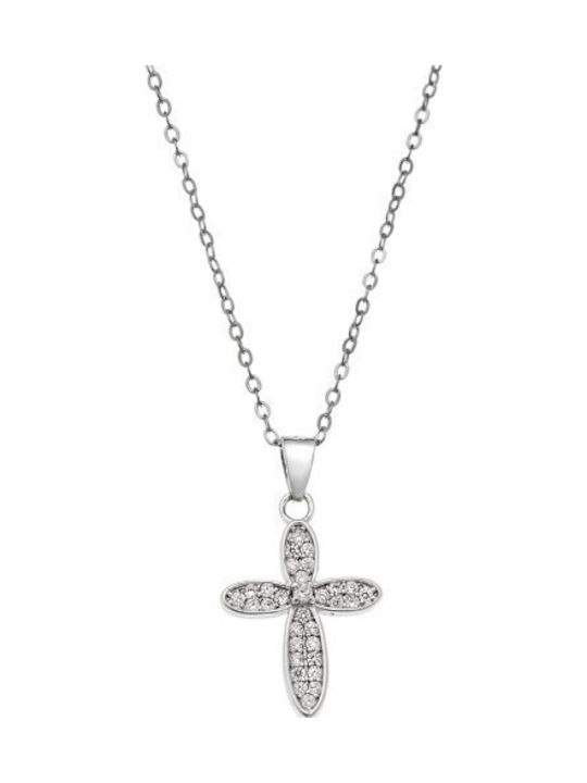 Senza Women's Cross from Silver