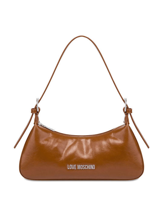 Moschino Women's Shoulder Bag Tabac Brown