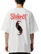 Oversized T-shirt Slipknot Art Design1 Rock Avenue White