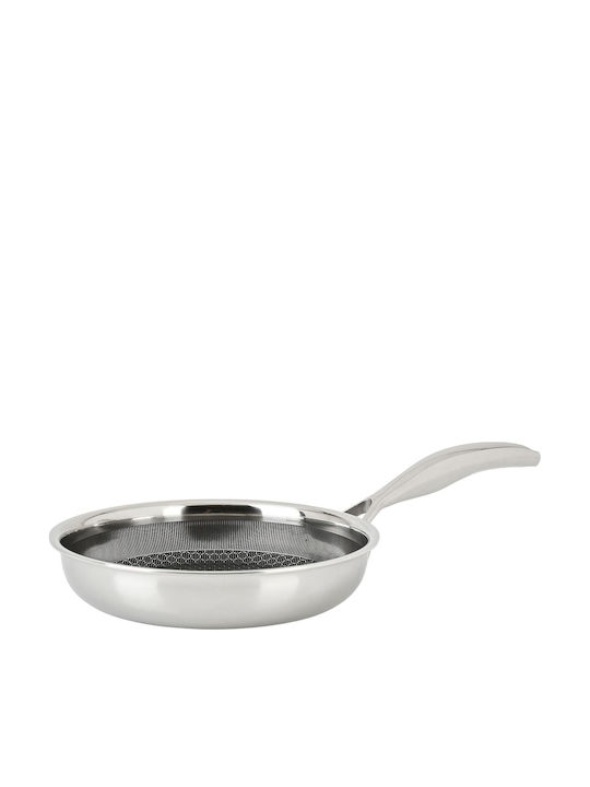 Sitram Τηγάνι από Ανοξείδωτο Ατσάλι 20cm
