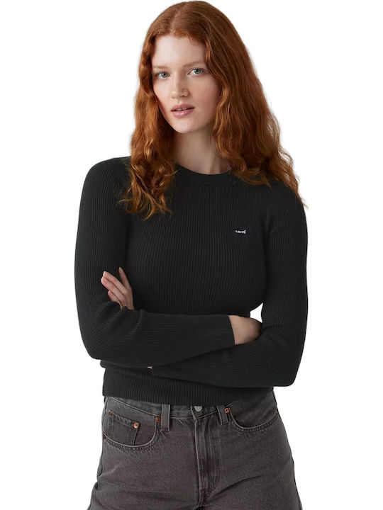 Levi's Γυναικείο Πουλόβερ Βαμβακερό Anthracite ...