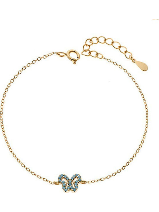 Senza Damen Armband aus Silber Vergoldet