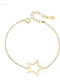 Senza Women's Bracelet made of Silver Gold Plated