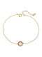 Senza Women's Bracelet made of Silver Gold Plated