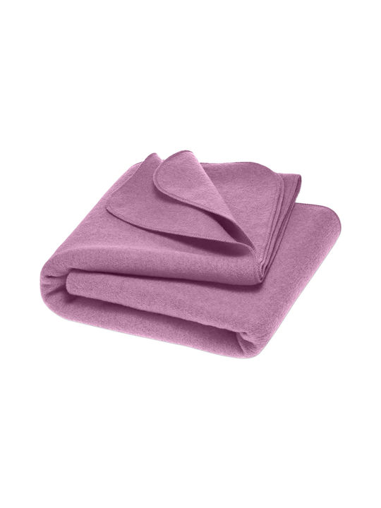 Kidizi Pătură Pepinieră Swaddling pături Lână Roz 70x95cm