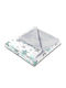 Kidizi Decke Wickeltücher für Kinderzimmer Baumwolle Blau 100x78cm