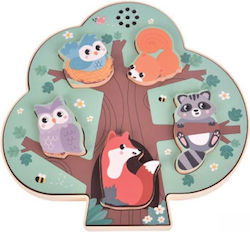 Ξύλινο Παιδικό Puzzle 5pcs Luna