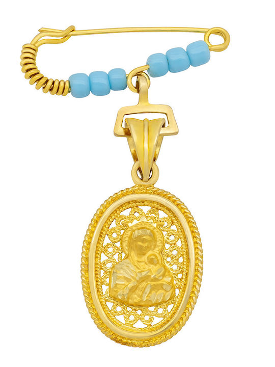 Savvas Design Παιδική Παραμάνα από Χρυσό 14K