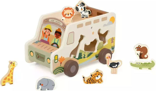 Classic World Shape Sorting Toy made of Wood for 18++ Months