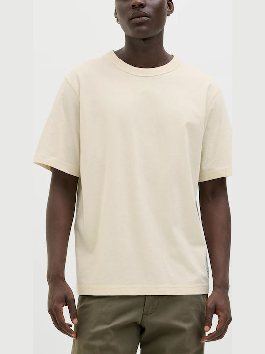 Jack & Jones Crew Neck Tricou Antique White