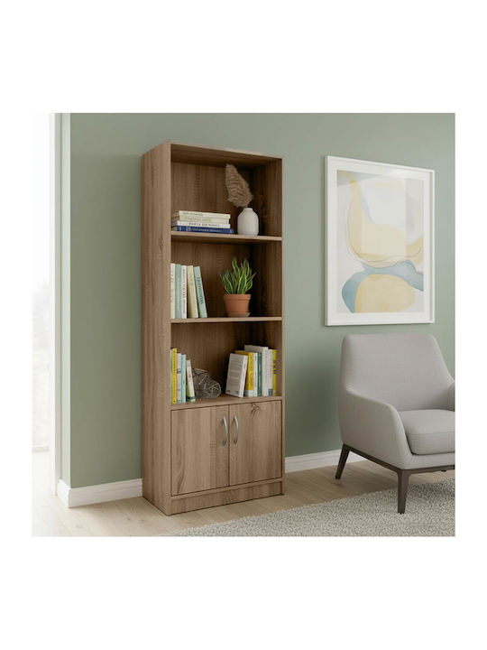 Βιβλιοθήκη Tekaro Sonoma Απόχρωση 60x29x166εκ.