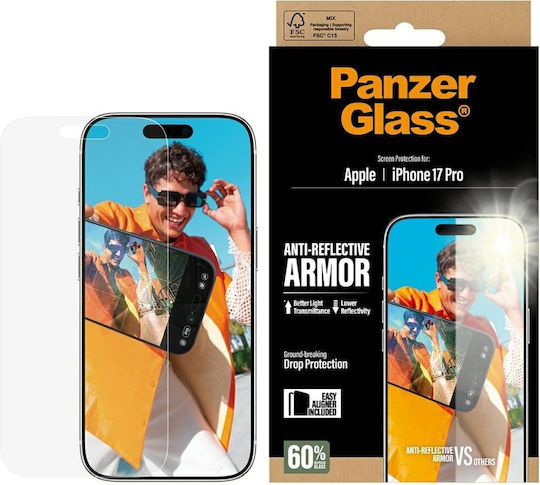 PanzerGlass Gehärtetes Glas (iPhone 17 / 17 Pro / 16 Pro)