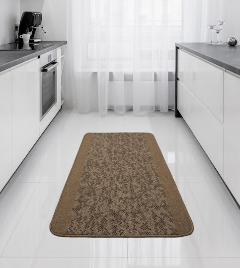 Non-Slip Kitchen Runner Mat Granite Brown-Cream 80x160 Non-Slip Kitchen Runner Mat Granite Brown-Cream 80x160