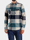 Μακρυμάνικo Overshirt Πετρόλ