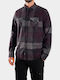 Дълъг Ръкав Overshirt Лилав