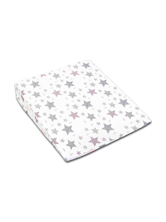 Kidizi Pernă pentru bebeluși pentru întoarcerea pe spate All Pink 58x70buc