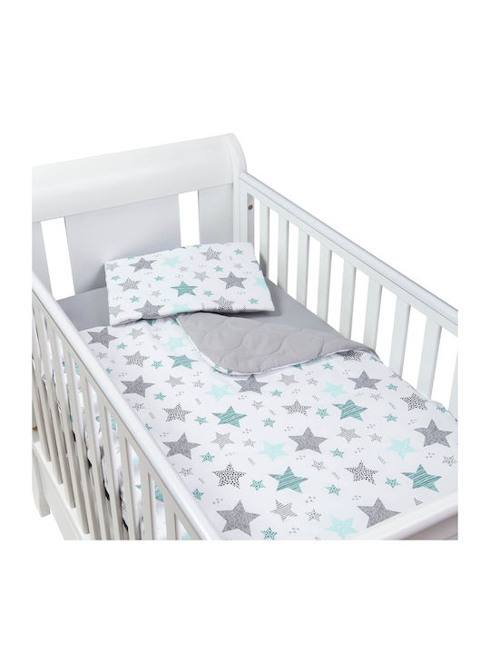 Kidizi Decke Wickeltücher für Kinderzimmer Baumwolle Grün 100x75cm