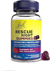 Bach Rescue Night Gummies 60 ζελεδάκια Berry