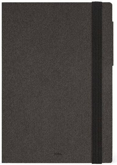 Legami Milano Medium Weekly Agendas 2026 Deep Graphite 12x18cm
