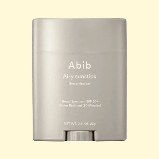 Abib Airy Sunstick Stick Facial Waterproof cu Protecție Solară SPF50+ 23g