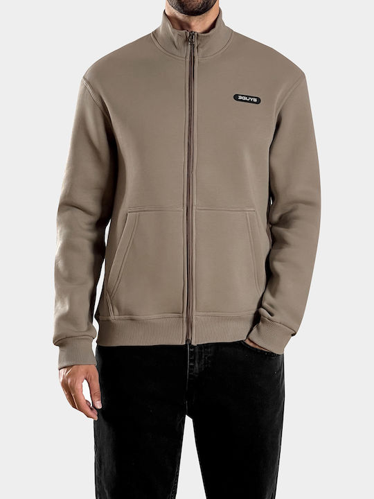 Sweatshirt with Hood Stone Grey