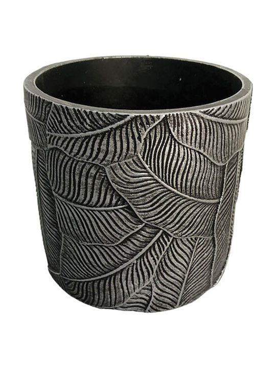 Marhome Planter Concrete Silver 17x17x14cm.
