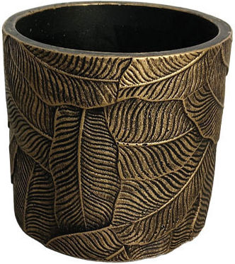 Marhome Саксия Бетон Златист 14x14x13εκ.
