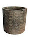 Marhome Übertopf Beton Beige 14x14x13εκ.