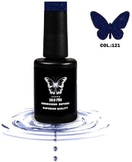 Solo Pro Semi-Permanent Nail Polish 121 12ml 1pcs