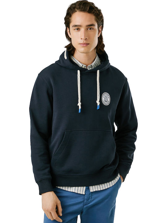 Sweatshirt with Hood Dulwich Blue