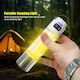 Led Laterne Batterie für Camping mit Taschenlampe 2000lm Weiße