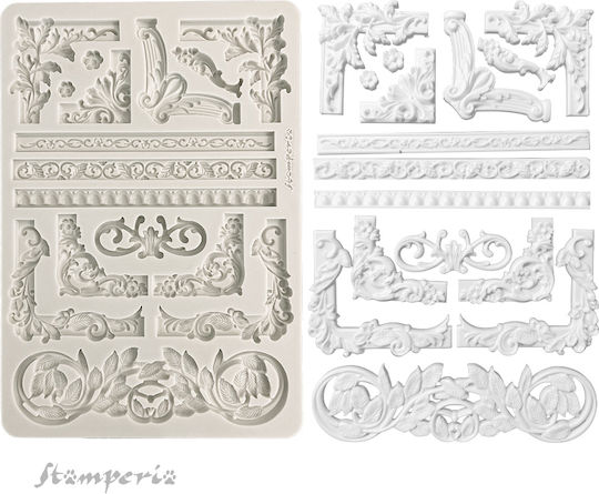 Καλούπι Σιλικόνης A4 21x29.7cm Stamperia Art Stories Γωνίες