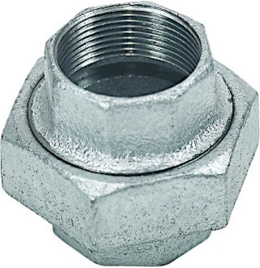 Galvanized Threaded Female Conical Pipe Fitting 4" Inch 100mm