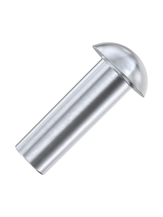 Περτσίνια Στρογγυλοκέφαλα A2 Inox Din660 6mm X 5