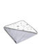 Kidizi Hooded Baby Bath Towel Grey