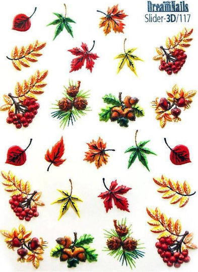 Water Stickers Oem Dream Nails 3D Slider 117