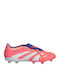 adidas Predator Pro Football Shoes with Cleats Coral