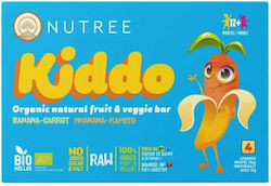 Nutree Veggie Bar Μπανάνα & Καρότο 30gr για 12+ μηνών