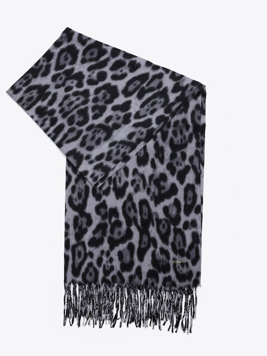 Axel Women's Wool Scarf Gray