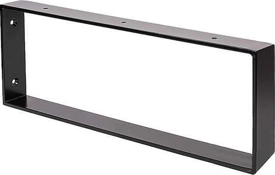 Suport Colțar Pentru Lavoar 1002 15 X 45cm Negru Mat 1 Bucată