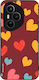 Калъф Sonique Heart Series Honor 400 Pro 5g Бордо