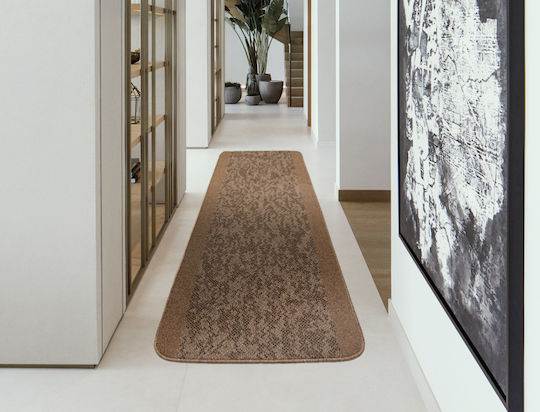 Non-slip Runner Granite Brown-Cream 80x300